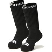 パフォーマンスドライ2Pロゴロング Kids Performance DRY 2P Logo Long NNJ81975 （K）ブラック JMサイズ [アウトドア ソックス キッズ]