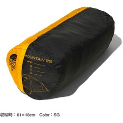 ヨドバシ.com - ザ・ノース・フェイス THE NORTH FACE マウンテン25 Mountain 25 NV21902 （SG） サミットゴールド [アウトドア 山岳テント] 通販【全品無料配達】