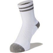 トラバースラインクウォーター Traverse Line Quarter NN81871 （W）ホワイト Lサイズ [アウトドア ソックス]