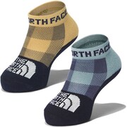 プリント2Pショートクルー Baby Print 2P Short Crew NNB81950 （CP）チェックプリント BFサイズ [アウトドア ソックス ベビー]