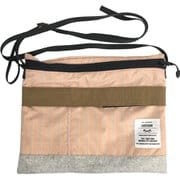 SACOCHE ANS1704 SALMON HERRINBONE [アウトドア系小型バッグ]
