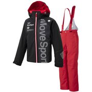 JUNIOR SUIT DWJOJH91 BLK 150cm [スキーウェア 上下セット ジュニア]