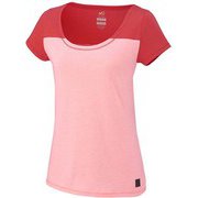 カノアス Tシャツ ショートスリーブ LD CANOAS TS SS MIV7800 8467_BRIGHT PEACH/HI Sサイズ（日本：Mサイズ） [アウトドア カットソー レディース]