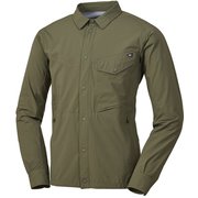 TYPHON 50000 ST SHIRT MIV01578 1458_KHAKI - VT ARGI Lサイズ（日本：XLサイズ） [アウトドア シャツ メンズ]