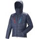 TRILOGY SYNTHX DOWN HOODIE MIV7956 7317_SAPHIR Sサイズ（日本：Mサイズ） [アウトドア ダウンウェア メンズ]