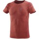LTK シームレス ライト Tシャツ ショートスリーブ LTK SEAMLESS LIGHT TS SS MIV8276 8749_VERMILLON M/Lサイズ（日本：L/XLサイズ） [アウトドア カットソー メンズ]