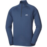 JAMAN DELTA ZIP LS XS 0247 BLACK-NOIR（日本：Sサイズ） [アウトドア カットソー]