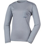 LD POCKET DRY TS LS MIV01697 HEATHER WHITE Lサイズ（日本：XLサイズ） [アウトドア カットソー レディース]