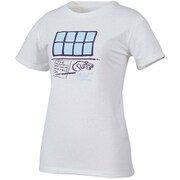 LD HUGO WINDOW TS SS MIV01702 OFF WHITE Lサイズ（日本：XLサイズ） [アウトドア カットソー レディース]