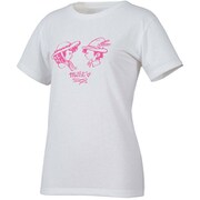 LD HUGO BOY MEETS GIRL TS SS MIV01703 OFF WHITE Mサイズ（日本：Lサイズ） [アウトドア カットソー レディース]