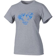 LD HUGO BOY MEETS GIRL TS SS MIV01703 HEATHER GREY Mサイズ（日本：Lサイズ） [アウトドア カットソー レディース]