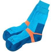 QD TREKKER SOCKS MIV01143 6338_HORIZON BLUE Mサイズ [アウトドア ソックス]