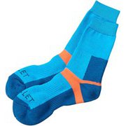 QD TREKKER SOCKS MIV01143 6338_HORIZON BLUE Lサイズ [アウトドア ソックス]