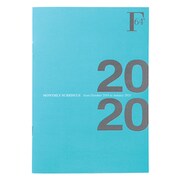 F.O.B A5 ダイアリーノート(マンスリー) ライトブルー 2020 PBF48LB20