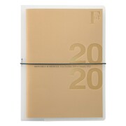 F.O.B A5 ホルダーダイアリー(マンスリー) ゴールド 2020 PBF93GO20