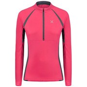 RUN MIX ZIP MAGLIA WOMAN MMZR04W 493 Sサイズ [アウトドア カットソー レディース]