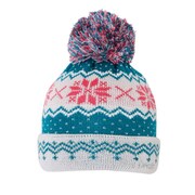 Snow Crystal Girls Watch Cap PS5H8HW93 TQ JFサイズ [キャップ・ヘアーバンド]