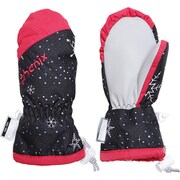 Snow Crystal Kids Mitten PS5G8GL73 BK KXSサイズ [スキーグローブ ジュニア]