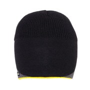 QD Logo Watch Cap F BK [キャップ・ヘアーバンド]