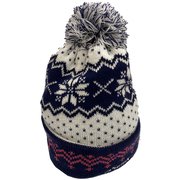 Snow Crystal Girls Watch Cap PS6H8HW93 NV JFサイズ [キャップ ヘアーバンド]
