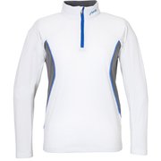 Stretch Fleece Boys Zip Moc PS6G2LS80 WT 100cm [スキーウェア ミドルウェア ジュニア]