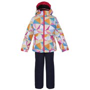Snow Crystal Girls Two-piece PS7H22P90 MULTI 150cm [スキーウェア ジュニア]