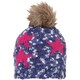 Shooting Star Girls Watch Cap PS7H8HW93 NV JFサイズ [スキーウェア アクセサリー]