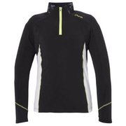 Stretch Fleece Boys Zip Moc PS7G2LS80 BK 140cm [スキーウェア ジュニア]
