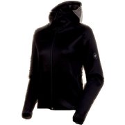 Mammut Logo ML Hooded Jacket Women 1014-00780 0001_black XSサイズ [アウトドア ジャケット レディース]