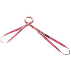 Belay Sling 19.0 20.0mm 2120-00770 3123 red-white 65cm [クライミングギア スリング]