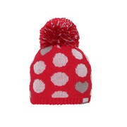 Dot & Heart Moco Watch Cap PS8H8HW93 RD JFサイズ [キャップ ヘアーバンド]