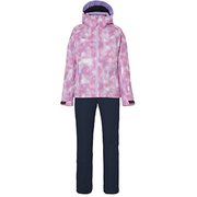 Snow Crystal Girls Two-piece 130 PK [スキーウェア ジュニア]