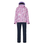 Snow Crystal Girls Two-piece 140 PK [スキーウェア ジュニア]