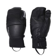 Tri-Finger Leather Gloves PF878GL06 BK Sサイズ [スキーグローブ]