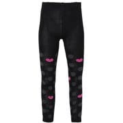 Dot ＆ Heart Girls Tights PS8H2UB90 BK JMサイズ [アンダー・タイツ ジュニア]