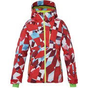 Demo Team Pro W s Jacket PF882OT11W RD XLサイズ [スキーウェア ジャケット レディース]