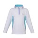 Stretch Fleece Girls 1/2 Zip Tee PS8H2LS90 WT 100cm [アウトドア フリース キッズ]