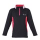 Stretch Fleece Girls 1/2 Zip Tee PS8H2LS90 BK 100cm [アウトドア フリース キッズ]