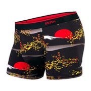 MPWTP WEEKDAY トランクス PRINT NEW HORIZON FUJI BLACK Sサイズ [アンダーウェア トランクスパンツ メンズ]