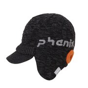 Maskman Boys Earflap Beanie PS8G8HW86 BK JFサイズ [キャップ ニット帽 ジュニア用]
