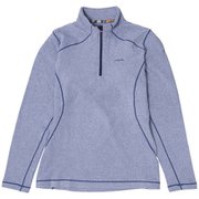 MICRO FLEECE 1/2 ZIP TEE PH862LS60 NV Lサイズ [アウトドア カットソー レディース]
