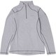 MICRO FLEECE 1/2 ZIP TEE PH862LS60 シルバー XLサイズ [アウトドア長袖カットソー レディース]