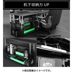 ヨドバシ.com - バウヒュッテ Bauhutte 昇降式デスク BHC-1200H
