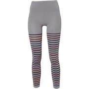 Gradation Border Tights PH922PA76 ライトグレー Mサイズ [アウトドア タイツ レディース]