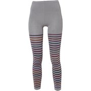 Gradation Border Tights PH922PA76 ライトグレー Lサイズ [アウトドア タイツ レディース]