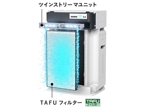 ヨドバシ.com - ダイキン DAIKIN MCK70WY-W [加湿ストリーマ空気清浄機 