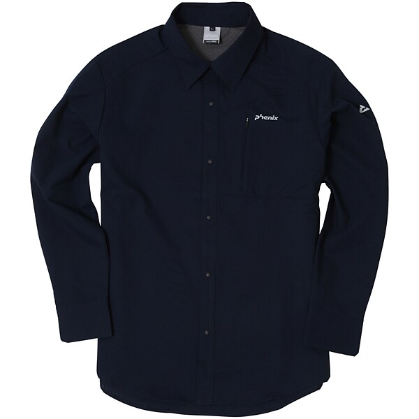 Trient Shirt PH912LS15 NV Sサイズ [アウトドア シャツ メンズ]