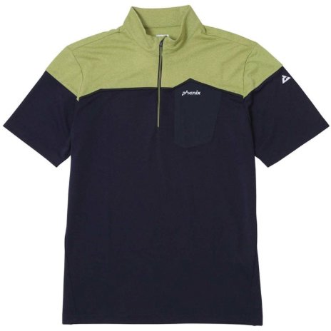 QTW S/S Zip Moc PH812SS11 BLG XLサイズ [アウトドア カットソー]