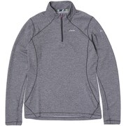 TRIENT 1/2 ZIP TEE PH922LS61 HEGR Mサイズ [アウトドア カットソー レディース]