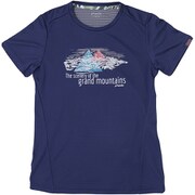 GRAND MOUNTAINS S/S PH922TS62 インディゴ Sサイズ [アウトドア カットソー レディース]